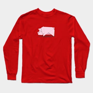 Pink Pig Long Sleeve T-Shirt